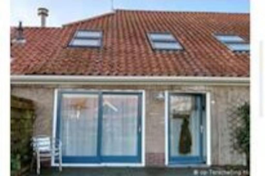 De Oostkamer; Eiland Appartement Naast Natuurgebied Boschplaat Oosterend  Ngoại thất bức ảnh